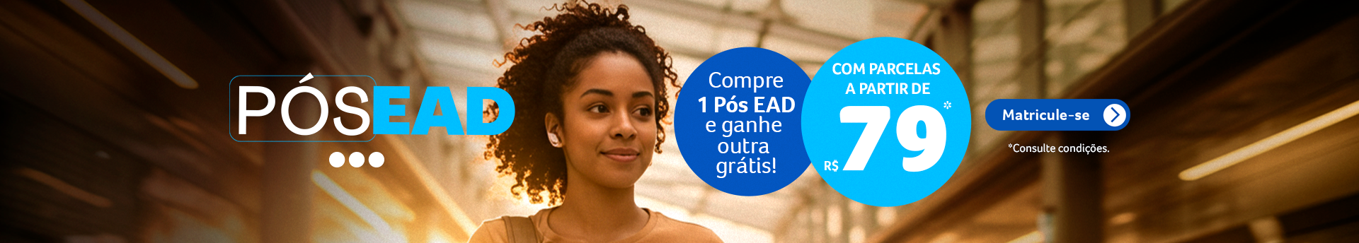 banner campanha de pós em dobro unic Julho