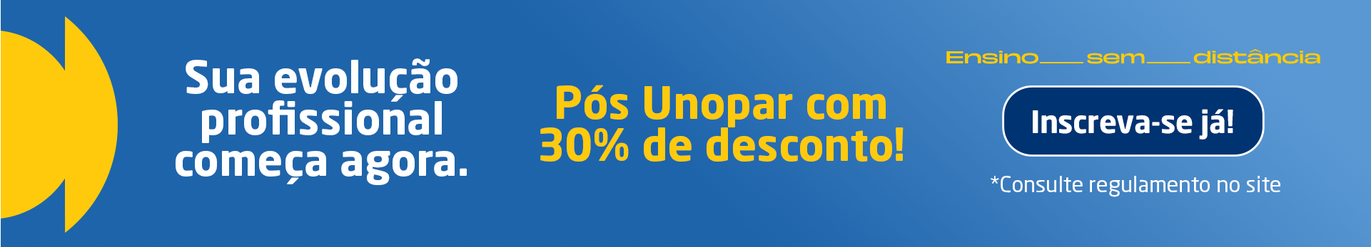 30% NA PÓS