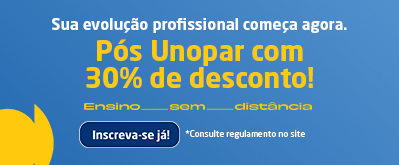 30% NA PÓS